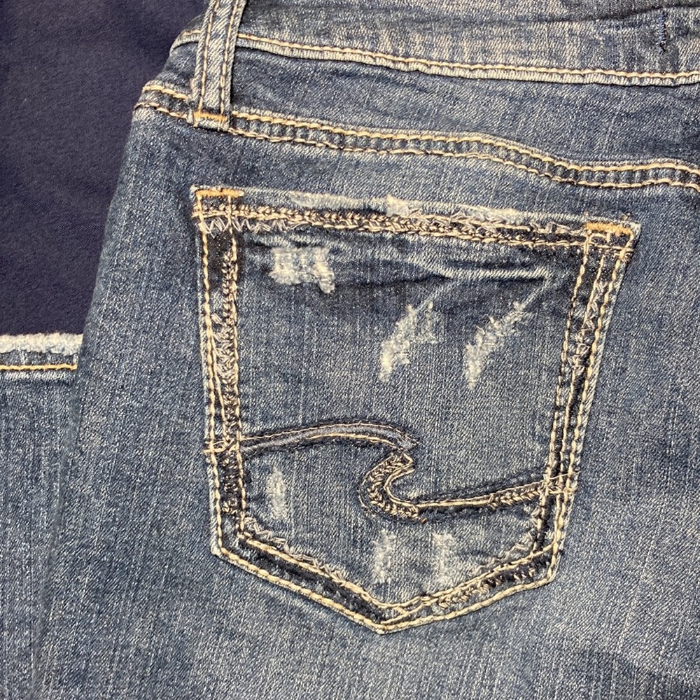 Tuesday Bootcut Silver Jeans W28//L35 - Picture 5 of 6